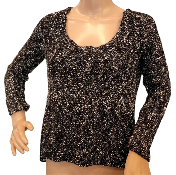 Helmut Lang linen blend knit sweater, stretchy - Picture 9 of 15